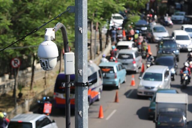 Pemkab Lampung Utara Pasang CCTV Agar Lalu Lintas Aman dan Lancar